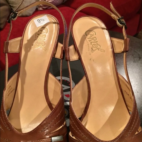 Carlos Santana Sunny Tawny Heels Sz 9.5 NWB - Picture 5 of 6